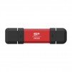Външен SSD Silicon Power DS72 Red - 250GB