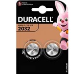 Бутонна батерия литиева GP CR2032 3V 2 бр. в блистер DURACELL