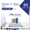 Verbatim USB 3.0 Nano Store 'N' Stay 64GB