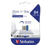 Verbatim USB 3.0 Nano Store 'N' Stay 64GB
