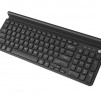 Natec Keyboard Felimare US Layout Wireless Bluetooth + 2.4 GHz Slim Pnone/Tablet Holder, Black
