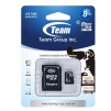 Карта памет TEAM micro SDHC, 8GB