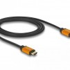 Кабел Delock High Speed, HDMI мъжко - HDMI мъжко, 48 Gbit/s, 8K 60 Hz, 1 м