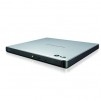 Hitachi-LG GP57ES40 Ultra Slim External DVD-RW, Super Multi, Double Layer, TV connectivity, Silver