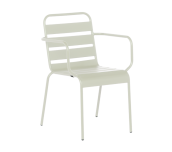 МЕТАЛЕН ГРАДИНСКИ СТОЛ INISA СВЕТЛОСИВ