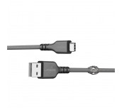 HAMA uRage Кабел USB uFlex, USB-A - USB-C, 2.20 m, черен