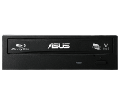 Записващо устройство Blu-Ray ASUS BW-16D1HT, за вграждане в компютър, SATA, черен