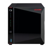 Asustor AS5304T, 4-Bay NAS, Intel Celeron J4105 Quad-Core 1.5 GHz (burst up 2.5 GHz), 4 GB SO-DIMM DDR4, 4x 2.5