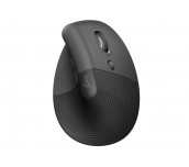 Logitech Lift Vertical Ergonomic Mouse for Business, Graphite