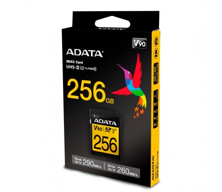 ADATA 256GB SDXC UHS-II U3 CLASS 10