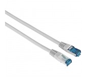 Мрежов пач кабел HAMA F/UTP, CAT 6, RJ-45 - RJ-45, 1Gbit/s, 10.0 m, Сив, Булк