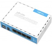 Безжичен Access Point MikroTik hAP lite RB941-2nD, 32MB RAM, 4xLAN, built-in 2.4Ghz 802.11b/g/n, Classic