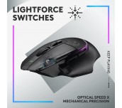 Геймърска мишка Logitech G502 X Plus Black Lightsync RGB