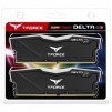 Памет Team Group T-Force Delta RGB Black DDR4 16GB (2x8GB) 3200MHz 1.35V