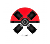 Докинг станция HyperX ChargePlay Quad 2, за Nintendo Switch Joy-Con контролери, Бяло/Червено