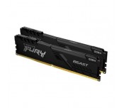 Памет Kingston FURY Beast Black 64GB(2x32GB) DDR4 3200MHz KF432C16BBK2/64