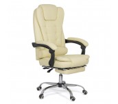 ДИРЕКТОРСКИ СТОЛ COOL BOSS ЕКО КОЖА КРЕМ