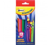 ЦВЕТНИ МОЛИВИ B-MAX ECOCOLOR 12 ЦВЯТА