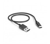 HAMA Кабел USB-C - USB А, 0,5 м, 480Мbit/ 3А, черен