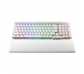Геймърска безжична Клавиатура ASUS ROG Strix Scope II 96 - Moonlight White