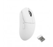 Геймърска Безжична мишка Lemokey G1 8K, Matte White