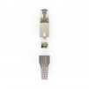 HAMA Комплект мрежови конектори, CAT 6a, 10 Gbit/s, екраниран, инсталиране без инструменти, 5 бр