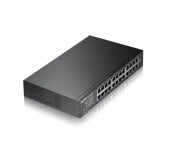 Суич ZYXEL GS1100-24E, 24 портов, Gigabit, за монтаж в шкаф