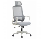 СТОЛ ЕРГОНОМИЧЕН LUMINA ДАМАСКА + МЕШ СИВ