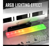 Брекет за вертикален монтаж на GPU EZDIY-FAB ARGB PCIe 4.0 Riser Cable 90°
