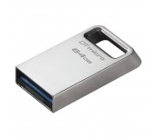 USB памет KINGSTON DataTraveler Micro, 64GB,USB-A 3.2 Gen 1, Сребрист