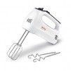 Tefal HT310138, Hand Mixer, 300W, 5 Speeds + turbo,  2 Beaters, 2 Dough hooks, white/dark grey