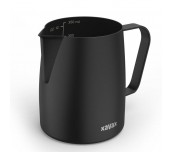 КАНА ЗА МЛЯКО XAVAX НЕРЪЖДАЕМА СТОМАНА 350 МЛ ЧЕРЕН