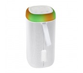 Блутут мобилна колонка HAMA Shine 2.0, 30W, LED, Защита от вода, Бял, 188229