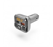 FM Трансмитер HAMA, 2 x USB, SD слот, Bluetooth, Hands-Free, Сив, 201631