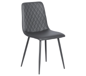 ТРАПЕЗЕН СТОЛ MONZA ЕКО КОЖА СИВ