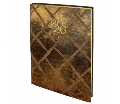 БЕЛЕЖНИК С ДАТИ КАФЯВ НАБУК В КУТИЯ 168Л ЗЛАТНА ПОРЕЗКА