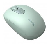 БЕЗЖИЧНА МИШКА UGREEN МU105 Celadon Green, 2400 dpi, БЕЗШУМНА