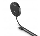 HAMA Безжично зарядно устройство Qi2, 15 W, черно, за Apple