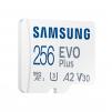 Карта памет Samsung EVO Plus, microSDXC, UHS-I, 256GB, Адаптер