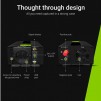 Инвертор GREEN CELL, 12V, 300W/600W, Modified Sine Wave