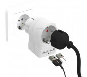 Skross контакт с 2 x USB порта