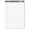 БЛОКНОТ BLACK&WHITE БЯЛ ЛИНИРАН А4 50Л