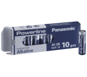 Алкални батерии индустриални LR6 AA 1,5V 10PK INDUSTRIAL Powerline  PANASONIC