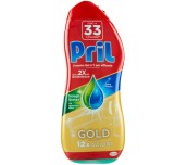 ПРЕПАРАТ ЗА СЪДОМЯЛНА PRIL GOLD CON ACETO ANTIODORE 33 ИЗПЛАКВАНИЯ 600ML