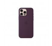 Apple iPhone 16 Pro Max Silicone Case with MagSafe - Plum