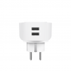 HAMA Смарт WiFi конктакт, 2 USB порта, 2300 W, 10 A, HAMA-176612