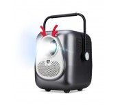 AOPEN Projector QF23s (Grey), LCD, LED Light Source, Full HD (1920x1080), 250 ANSI Lumens (6500 LED Lumens), 1000:1, Auto Focus, HDMI 2.0, HDMI 2.0 (HDCP) x 1, USB (Type A 2.0) x1 share output port, S