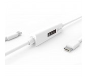 Кабел за зареждане j5create JUCP14, Измервател на мощност, USB-C