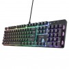 TRUST GXT 871 Zora Mechanical Gaming Keyboard - Black US
