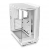 Кутия NZXT H6 Flow Matte White - Middle Tower